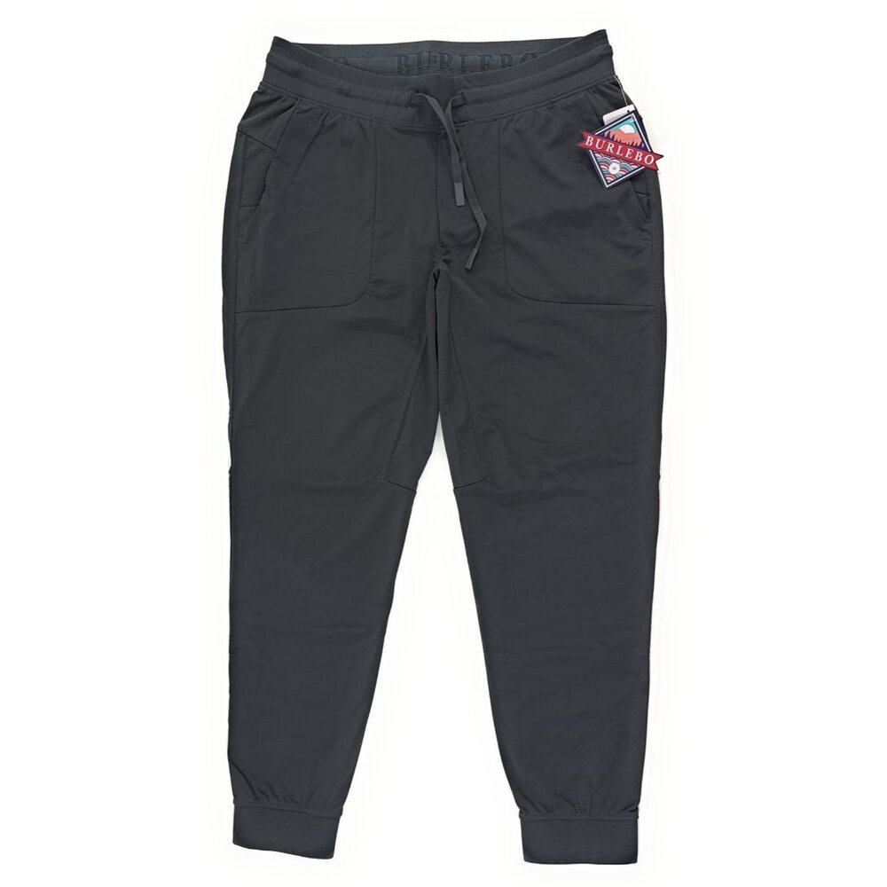 Burlebo Performance Stretch Jogger Size Medium Active Athleisure Drawstring